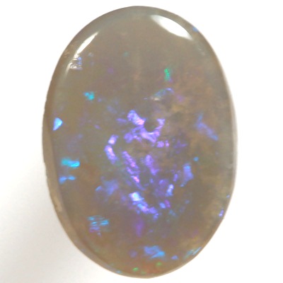 SOLID SEMI BLACK OPAL Sparkles of green and blue